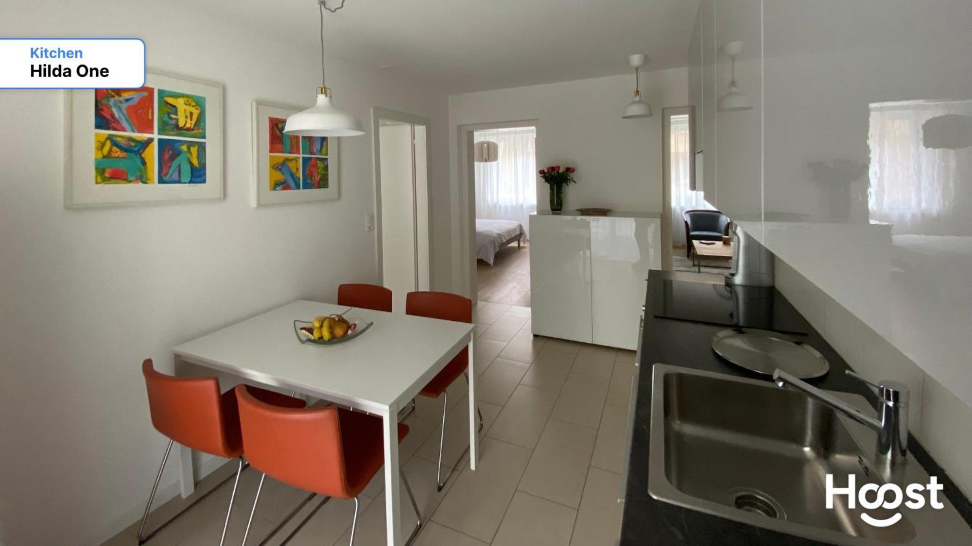 H1 With 4,5 Room, Bathroom, Kitchen, Central, Quiet & Modern With Office Zürich Exterior foto