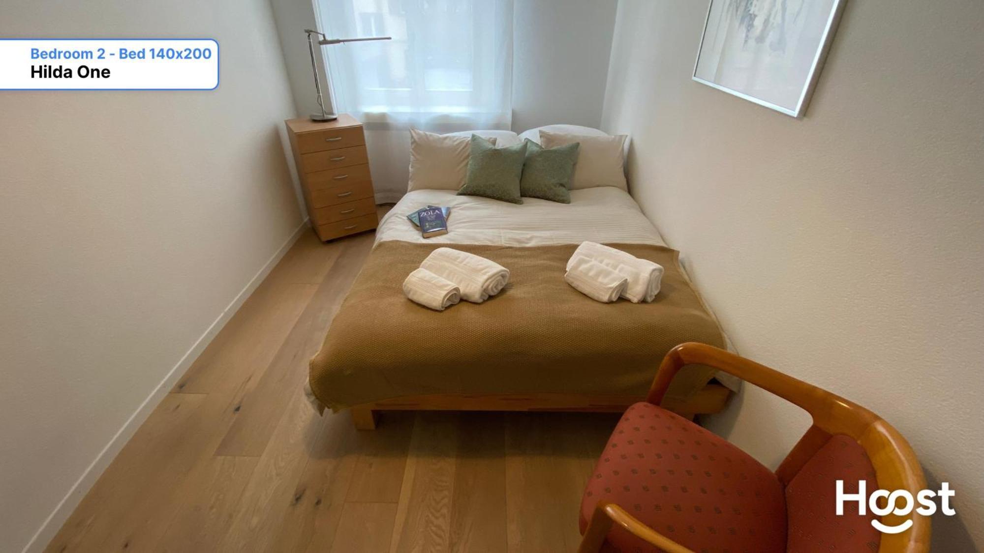 H1 With 4,5 Room, Bathroom, Kitchen, Central, Quiet & Modern With Office Zürich Exterior foto